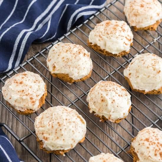 Pumpkin Cake Mix Cookies