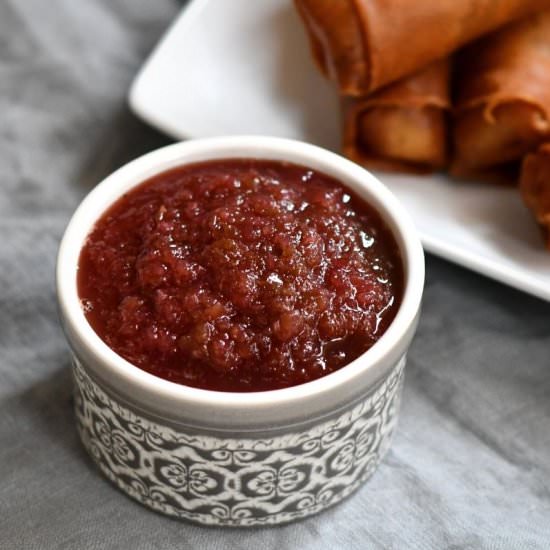 Sweet and Sour Plum Sauce