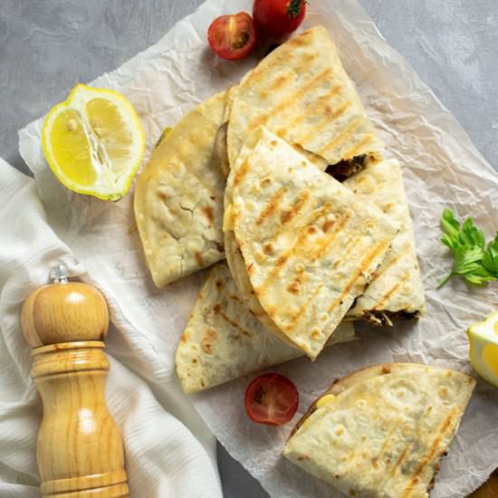 Ground Beef Quesadilla