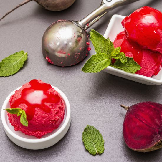 Beet & Berry Sorbet