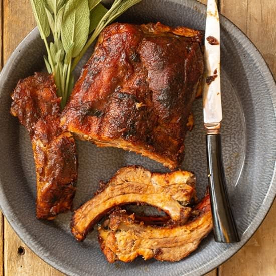 Fig Glazed Baby Back Ribs