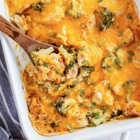 Chicken Broccoli Rice Bake