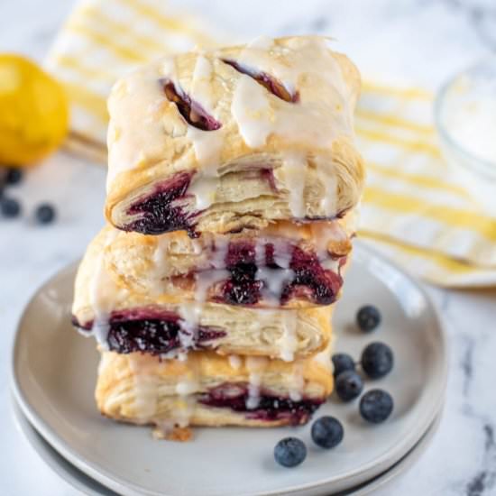 Lemon Blueberry Hand Pies