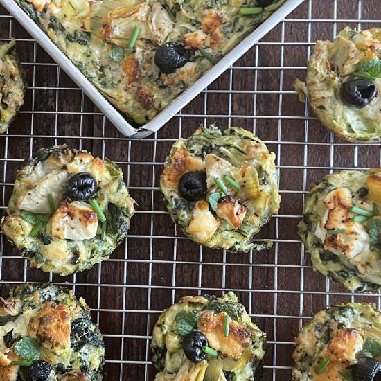 Gluten-Free Zucchini & Feta Muffins