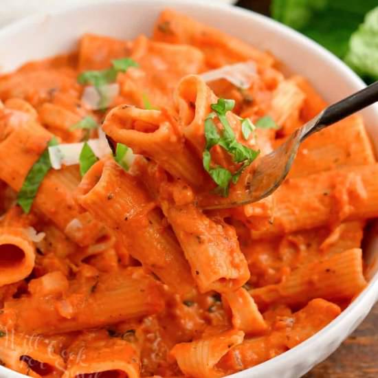 Penne alla Vodka is a perfect pasta