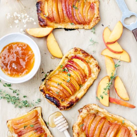 Easy Peach Apricot Tarts (DF)