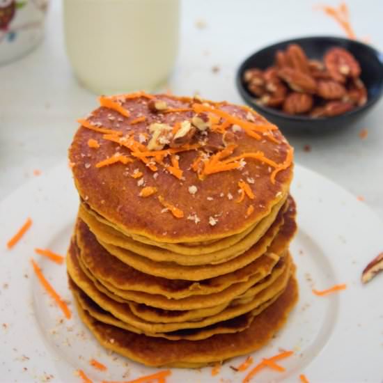 Carrot Oatmeal Pancake