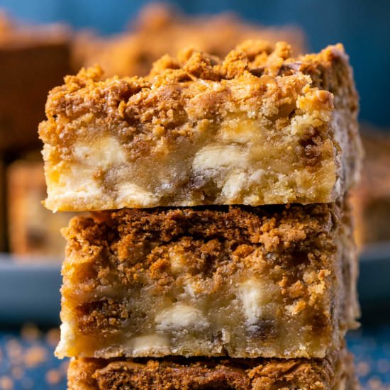 Biscoff Blondies