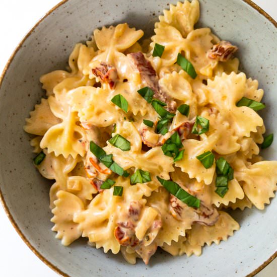 Creamy Sun-Dried Tomato Pasta