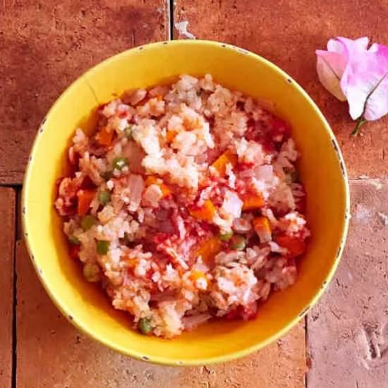Arroz Mexicano o Arroz Rojo
