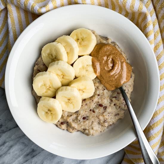 Banana Bread Oatmeal (vegan)