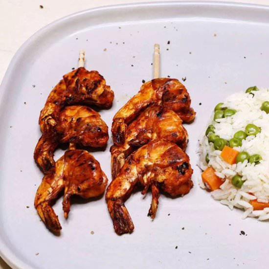 Mexican Shrimp Skewers