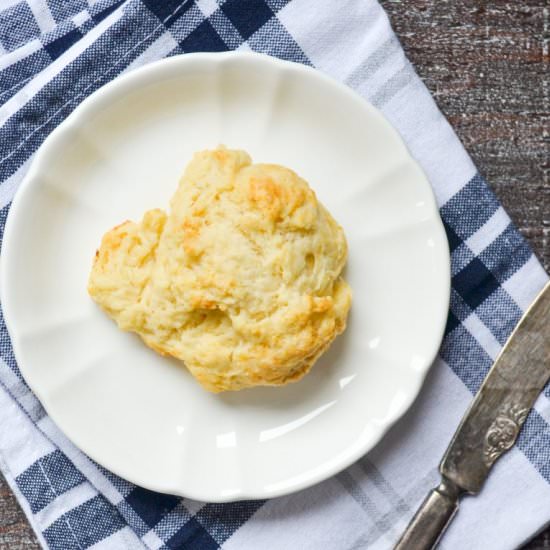 Sourdough Discard Drop Biscuits