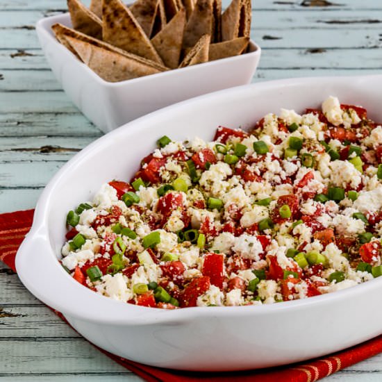 Greek Dip with Tomatoes and Feta