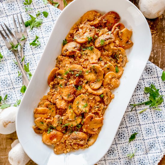 Southern-Style Spanish Mushrooms