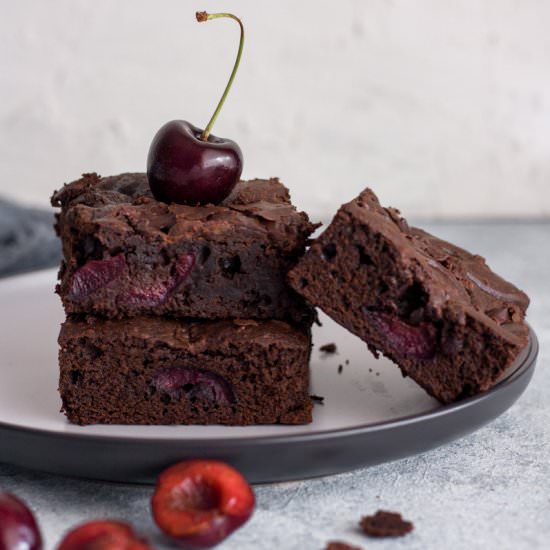 Cherry Chocolate Brownies