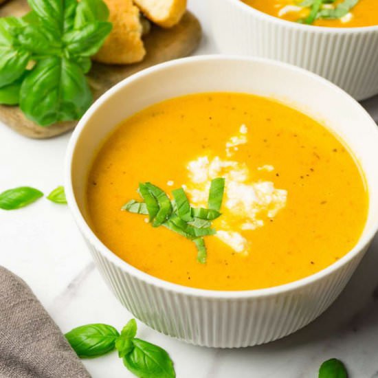 Keto tomato soup