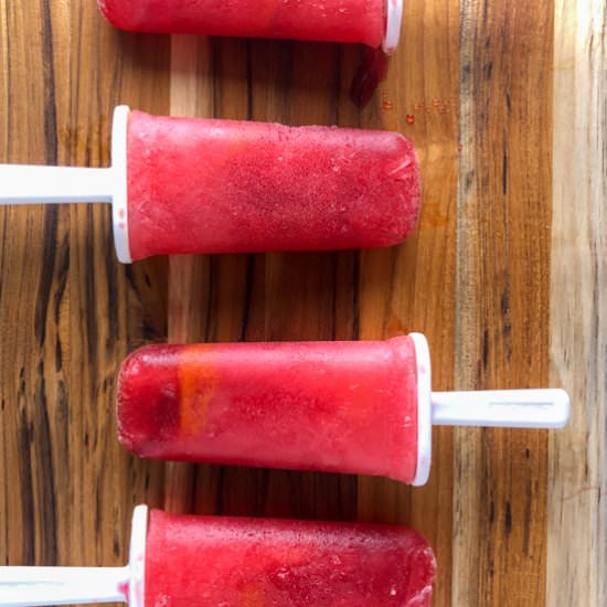 Lemonade Hibiscus Popsicles