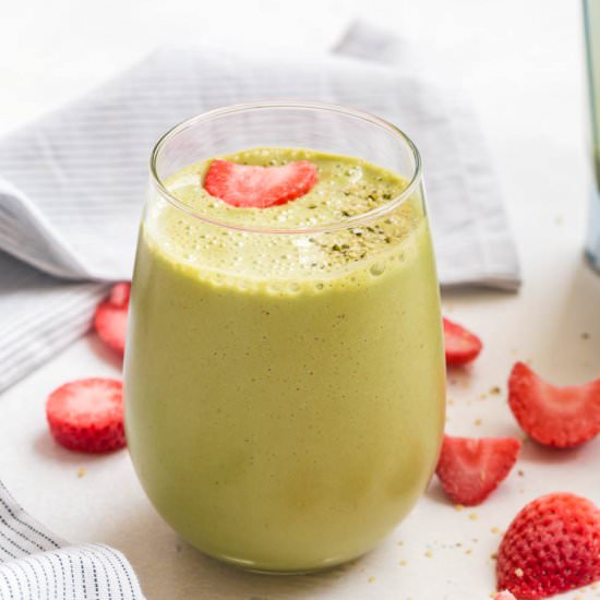 Strawberry Spinach Smoothie