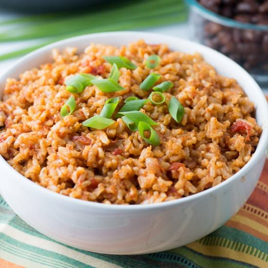 Instant Pot Mexican Brown Rice