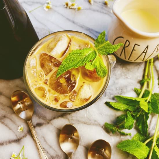 Mint Iced Coffee Cold Brew