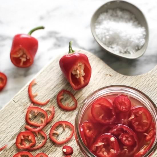 Pickled Rad Jalapeno Peppers