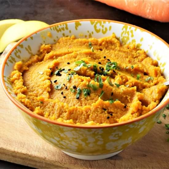 Mashed Roasted Carrots