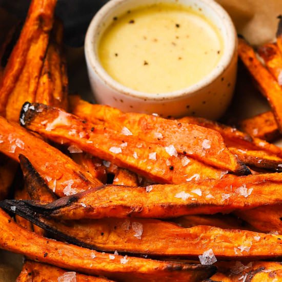 Air Fryer Sweet Potato Fries!