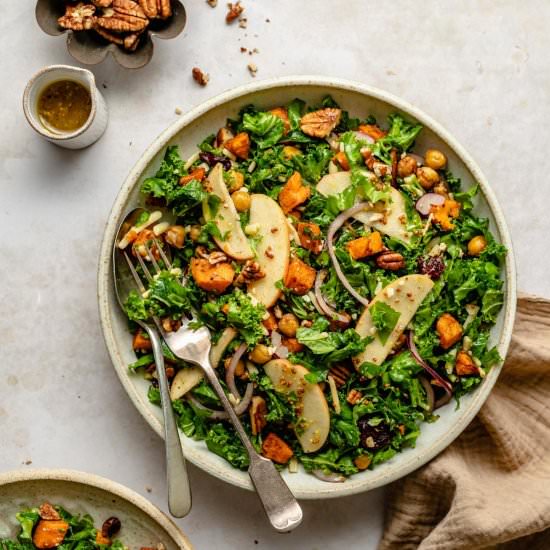 Sweet Potato Kale Salad