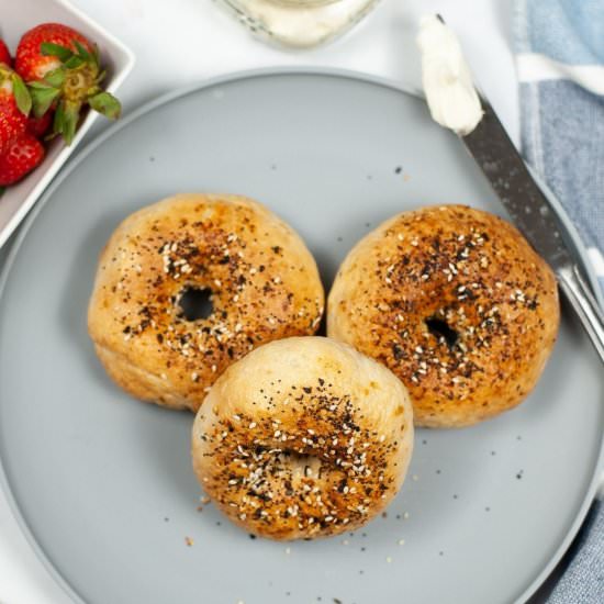 Air Fryer Everything Bagel