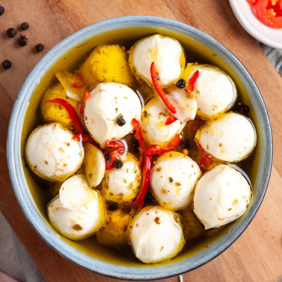 Marinated Mozzarella Balls