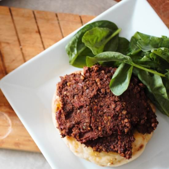 Red Wine Lentil Paste