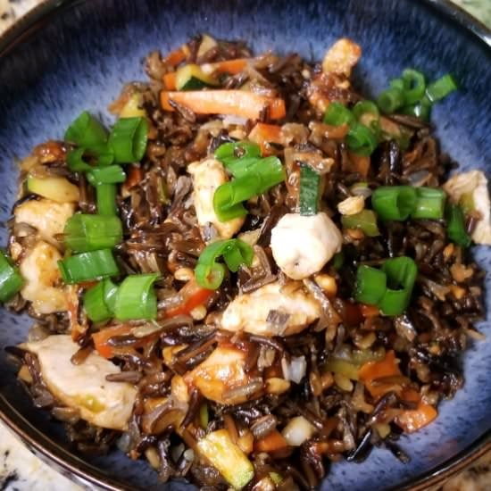 Thai style wild rice