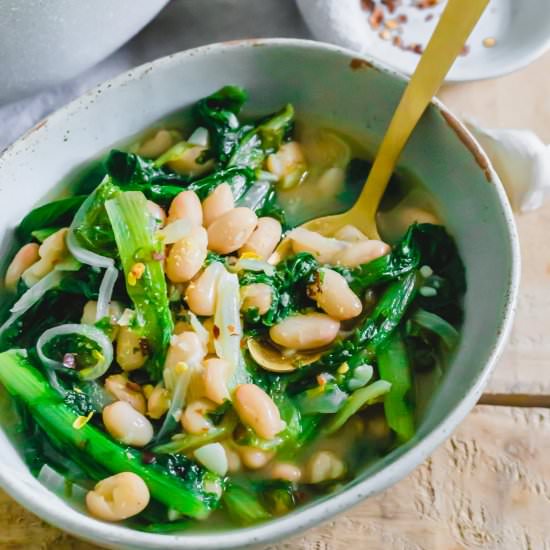 Escarole and Beans