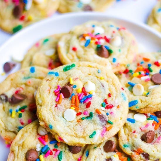 Birthday Cake Cookies