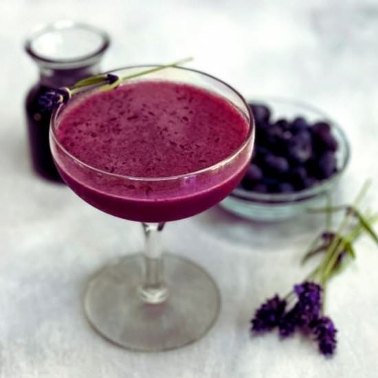 Blueberry Lavender Cocktail