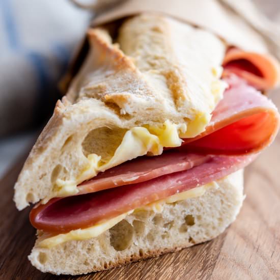 Jambon-Beurre Sandwich