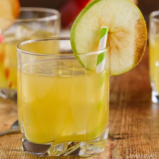 Cinnamon Applesauce Cocktail