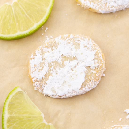 Lime Meltaway Cookies