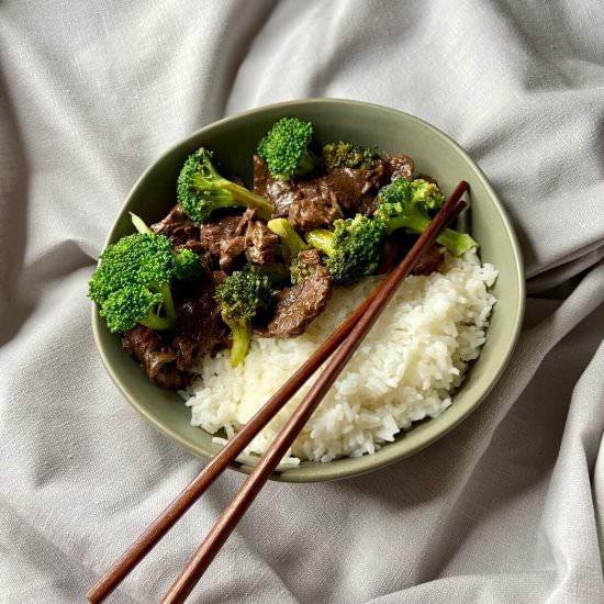 Chinese Beef and Broccoli