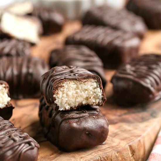 Paleo Vegan Mounds Bars