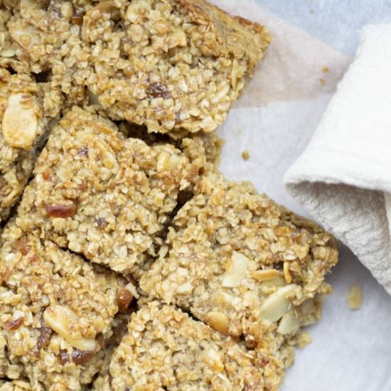 Vegan Apricot Flapjacks