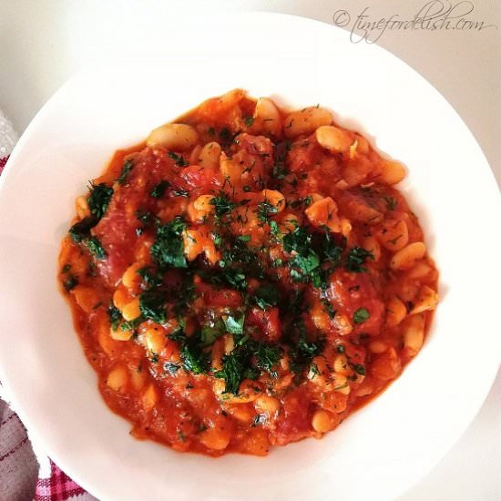 Beans Stew With Sausages
