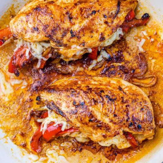 FAJITA STUFFED CHICKEN BREAST
