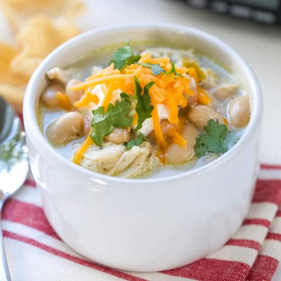 Easy White Chicken Chili