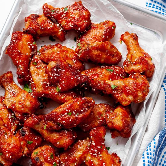 Sweet and Sour Chicken Wings
