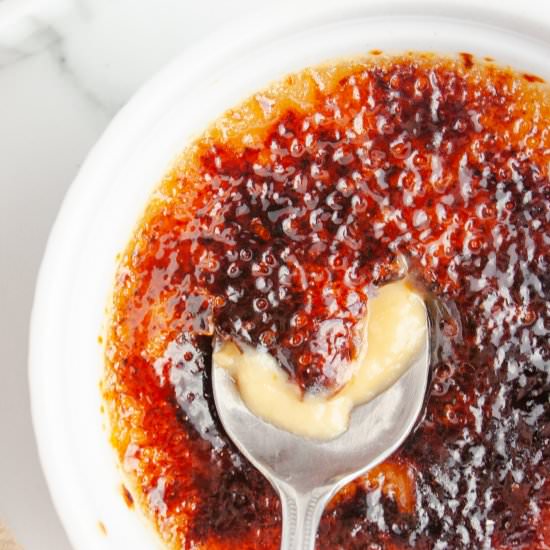 Butterscotch Crème Brulee