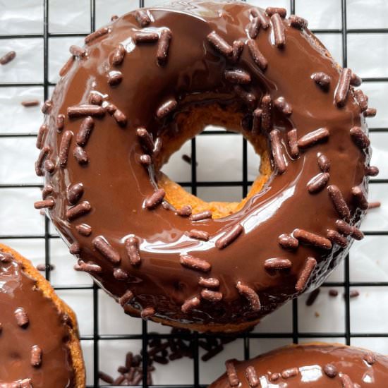 Whole Wheat Baked Donuts