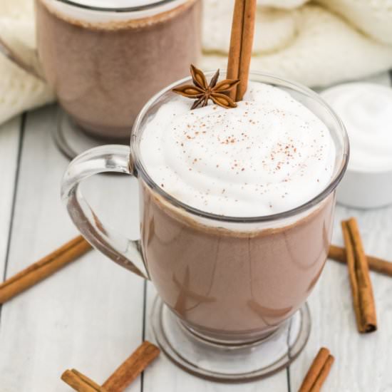 Cinnamon Hot Chocolate