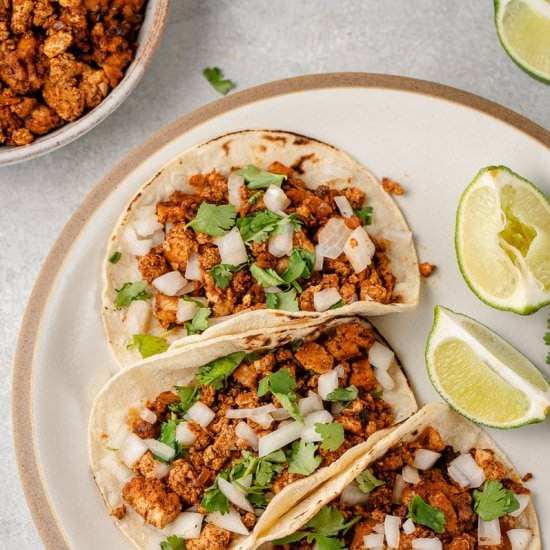 Sheet Pan Tofu Taco Meat